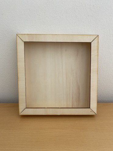 BACHECA IN LEGNO DA COSTRUIRE 22x22 cm