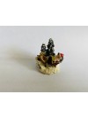 PAESAGGIO  CON BABBO NATALE  IN RESINA  4 CM