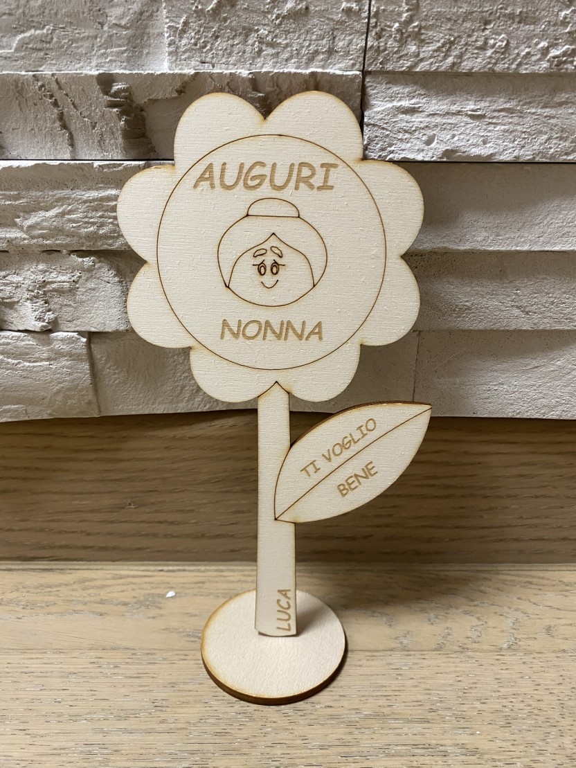 Regalo Festa del Papà, Segno Decorativo con base in legno per Papà come  Regali per la