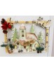 Kit Paesaggio natalizio 3d 40x31 cm