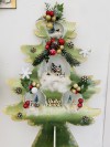 Kit Albero di Natale decorato con miniature 55 cm