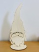Gnomo con baffi  3D 40 cm