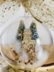 Kit porta sfera albero con sfera decorata