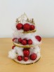 kit porta sfera albero 52 cm e sfera a 3 piani