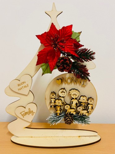 ALBERO PORTA SFERA CON NONNI