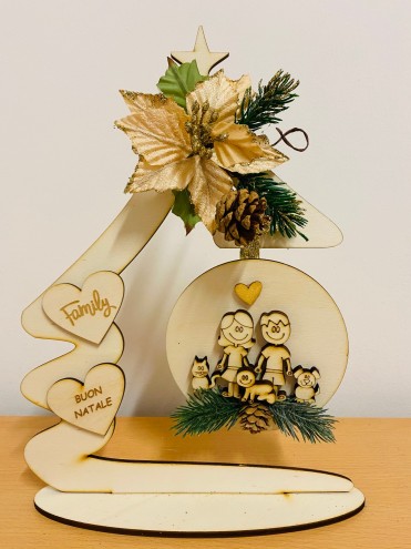 ALBERO PORTA SFERA FAMILY