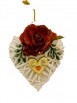 Kit con Cuore in vimini 15 cm