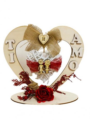 kit cuore con base