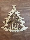 ALBERO1  INTAGLIATO 10 CM