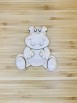 IPPOPOTAMO 10 CM 3D