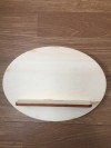 OVALE CON MENSOLA 16x22cm sp4mm