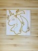 UNICORNO 10 CM 3D