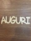 AUGURI 37x9.5 cm sp6mm