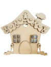 CASA NATALIZIA 3D 30 CM 6 MM