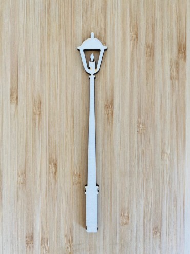 LAMPIONE  CON CANDELA 15 CM 4 MM