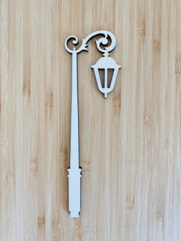 LAMPIONE  CON CANDELA 15 CM 4 MM