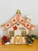 KIT CASA NATALE CON GNOMI 30 CM