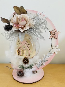 KIT PORTA SFERA CON PRESEPE