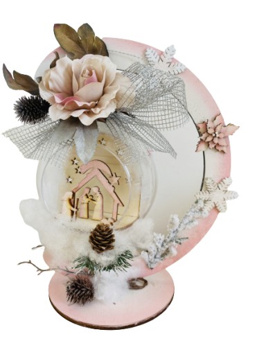 KIT PORTA SFERA CON PRESEPE