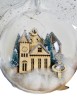 Kit porta sfera albero con sfera decorata