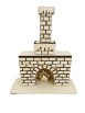 CAMINO 3D IN LEGNO 27 CM 4 MM
