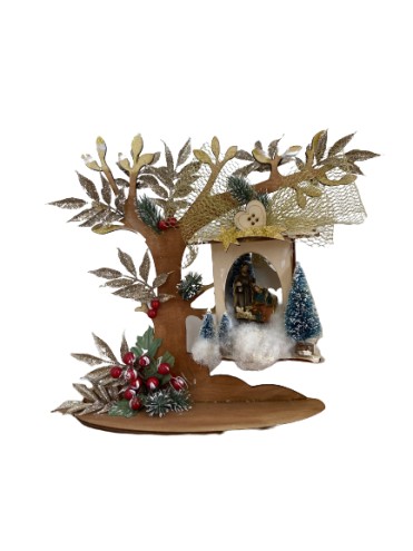 KIT TRONCO D'ALBERO CON PRESEPE 6 MM