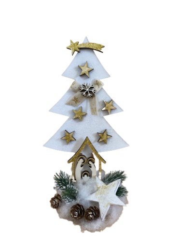 KIT ALBERO CON PRESEPE