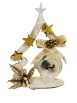 KIT PORTA SFERA CON ALBERO 18 CM