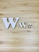 LETTERE W