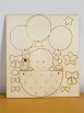 BAMBINO CON MONGOLFIERA 35 CM 3D 6 MM