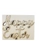 SCRITTA HAPPY EASTER 15 CM 6 MM
