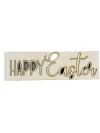SCRITTA HAPPY EASTER 15 CM 6 MM