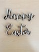 SCRITTA HAPPY EASTER 15 CM 6 MM