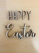 SCRITTA HAPPY EASTER 15 CM 6 MM