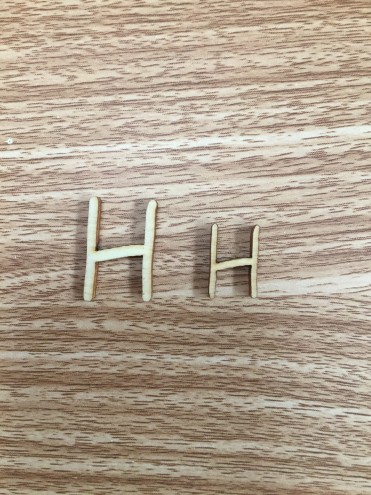 LETTERE H