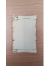 Pergamena 1 10x6.5cm spessore 4mm
