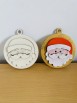 Sfera Pallina Babbo natale 3D