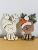  Renna  natale 3D