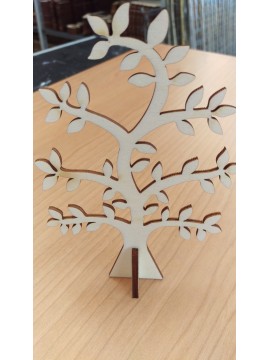 Albero Foglie con incastro 15cm