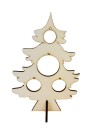 ALBERO CON PALLE  28 cm  sp6mm