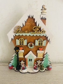 Casa Natale Gingerbread 3d 28 cm