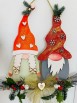 Gnomo donna con code 3D 40 cm