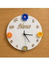 Kit orologio mdf bianco 30 cm