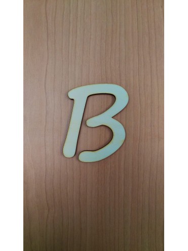 LETTERA B Grande 10cm