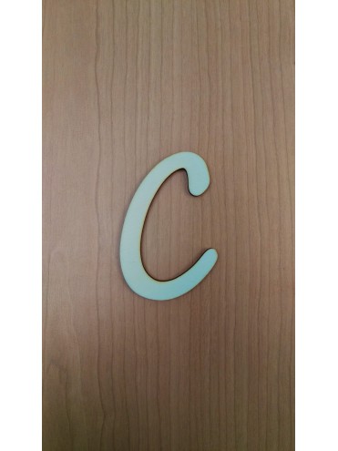LETTERA C Grande C 10cm