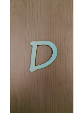 LETTERA D Grande 10cm Sp6mm