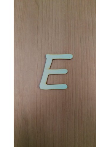LETTERA E Grande 10cm