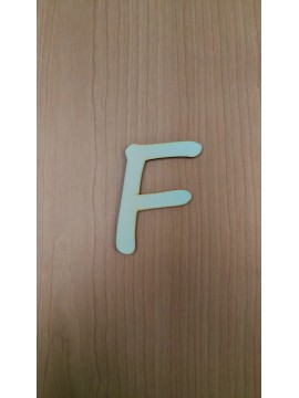 LETTERA F Grande 10cm