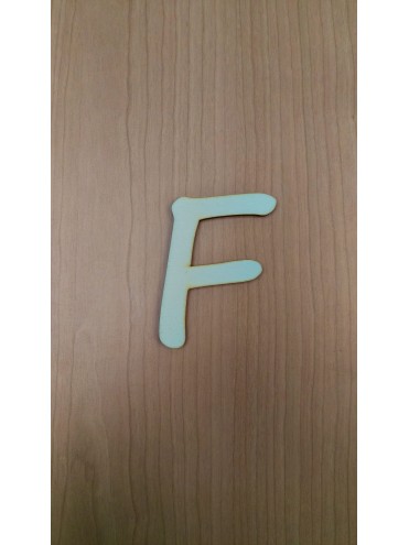 LETTERA F Grande 10cm