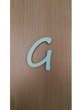 LETTERA G Grande 10cm
